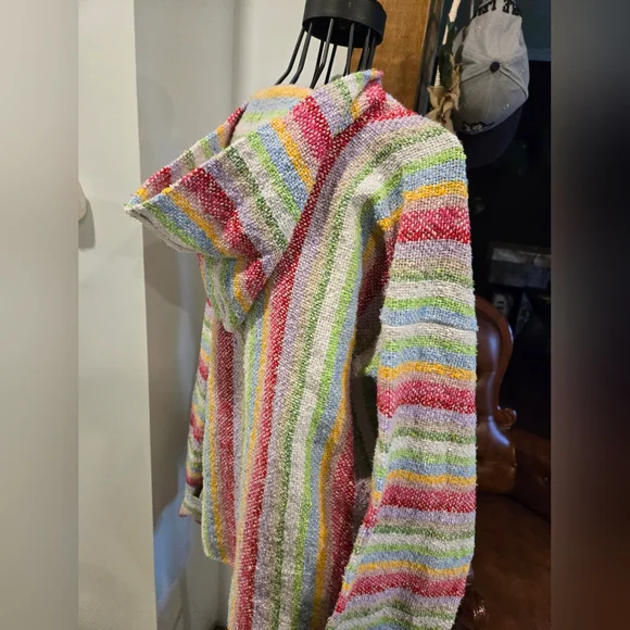 Colorful Striped Knit Sweater - Picture 2 of 4